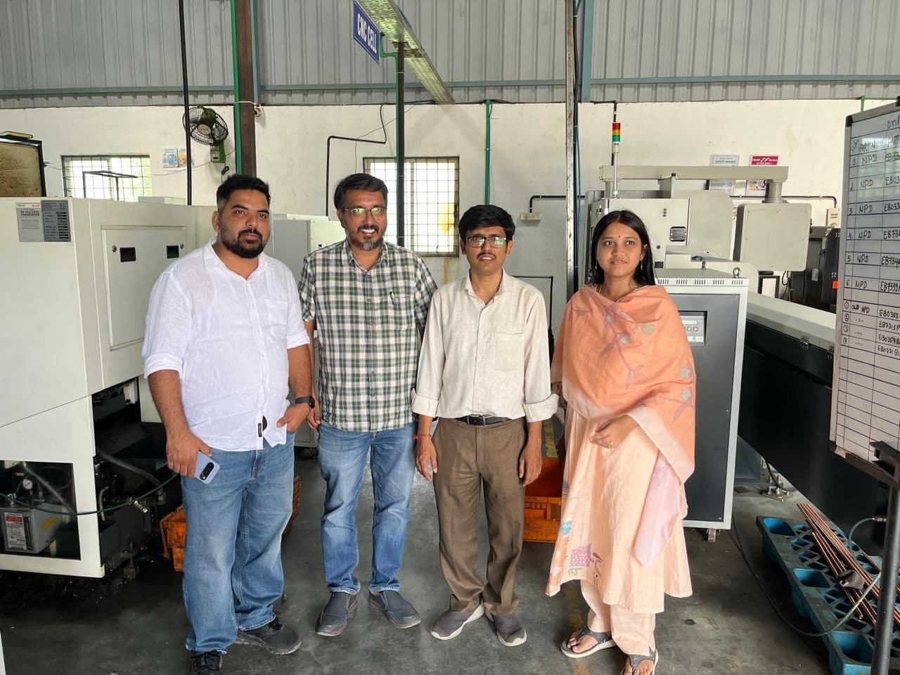 Factory Visit & Customer Interaction — Aerospace MSME — 07 October 2026 — Photo 1